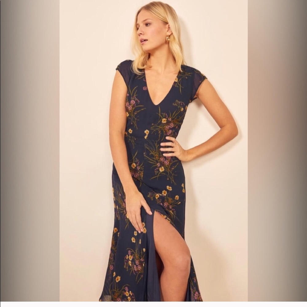 Reformation wellfleet dress mademoiselle size4.